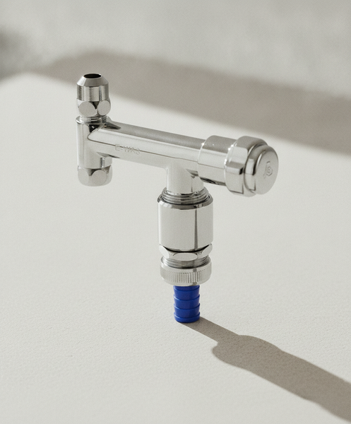 Grohe Was-Ventil Eckfix 41033 Design-Gr. DN10 Mit Rv Und RohrbelüFter Chrom-image