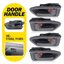 4pcs Door Handle Inside Gray Left Right For Toyota Camry 1997-2001 91003 Epa