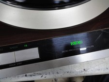 DENON DP-51F Direct Drive Automatic Turntable MM Cartridge Tested Japan