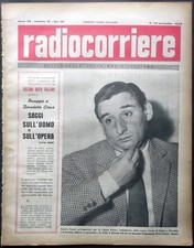 RADIOCORRIERE 1953#45 Renato Rascel cover -Jazz Nunzio Rotondo -morte di Kalman