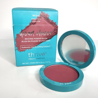 Thrive Causemetics Dream Chaser Reviving Powder Blush MIDORI - Full Size Boxed
