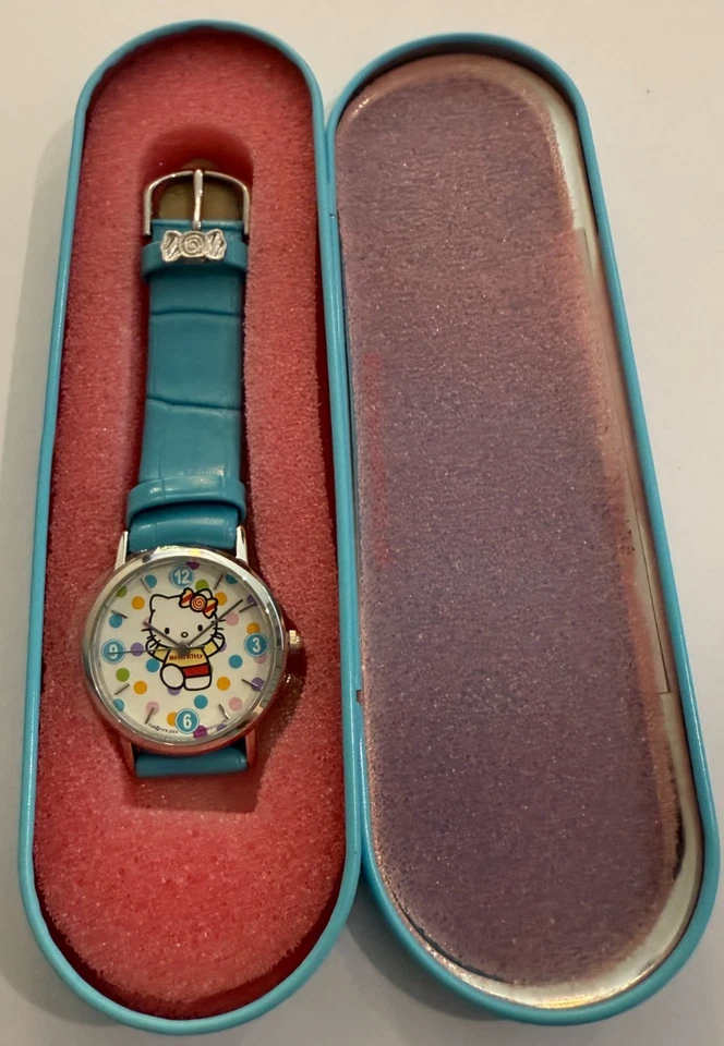 Hello Kitty - 30 Aniversario - Correa Azul - En Caja Foto 2 de 2