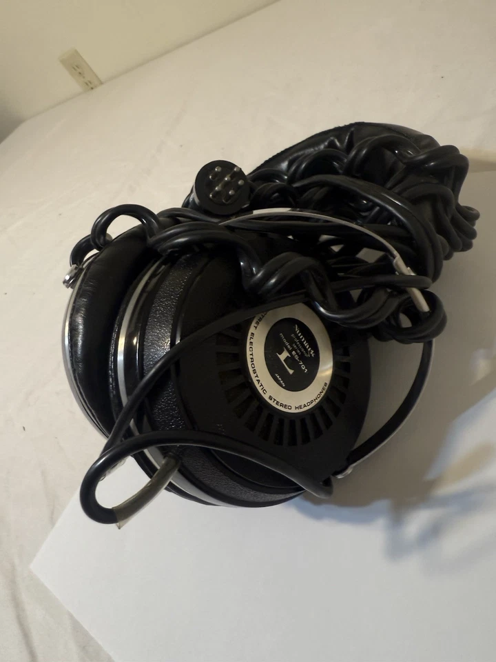 Auriculares electrostáticos Electret Numark ES 701 de colección no probados Foto 3 de 4