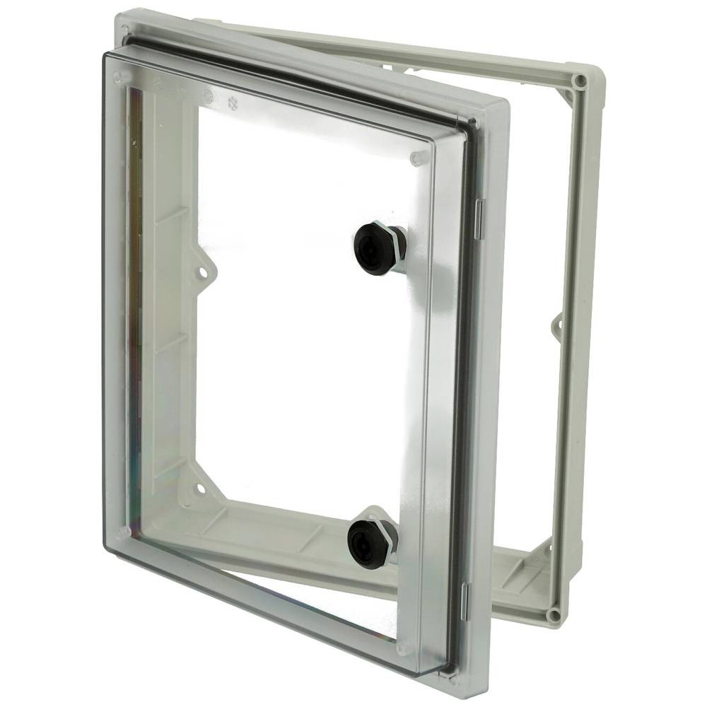 Couvercle transparent Fibox PW 403409 T, hublot de protection robuste en polycarbonate