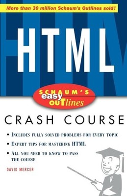 Schaum's Easy Outline HTML, Mercer,David,Mercer, David, Good Book