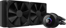 NZXT - Kraken 240mm Radiator CPU Liquid Cooler (1 x 120mm F Fans) with 1.54" ...