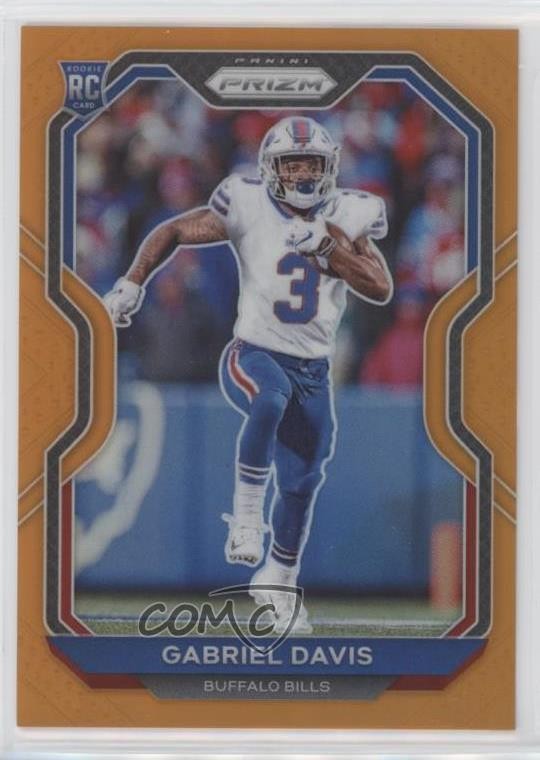 2020 Panini Prizm Rookie Orange Prizm 198/249 Gabriel Davis #312 0jl
