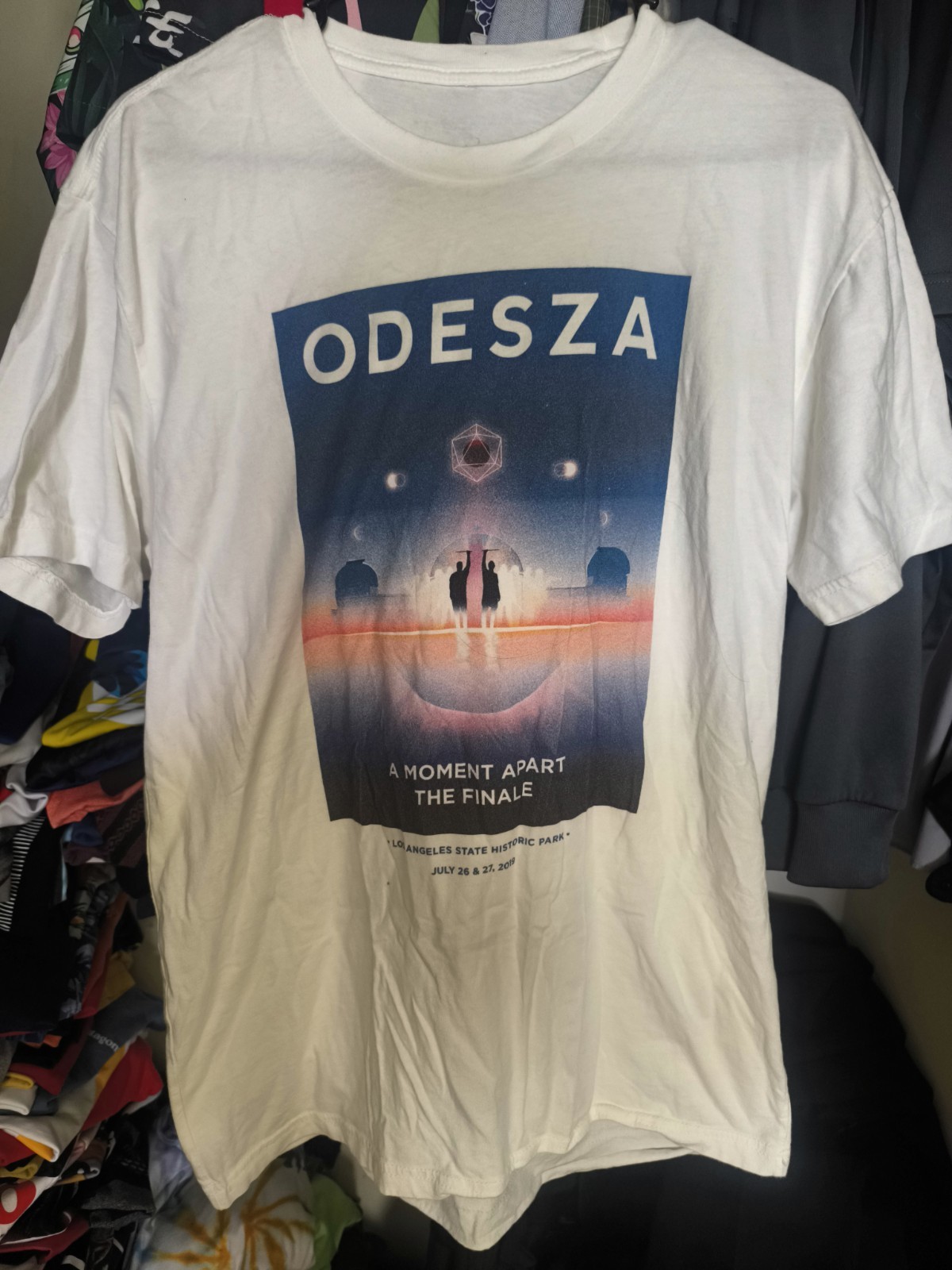 Odesza A Moment Apart 2019 The Finale Official Merch Tour Concert Tee Shirt