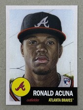 RONALD ACUNA RC 2018 Topps Living Set #19 Atlanta Braves