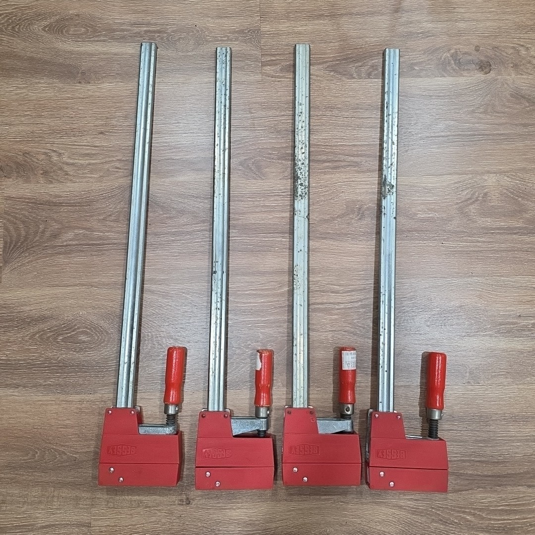 Vtg 4 Bessey Parallel Clamps K3. 524 25-3/4