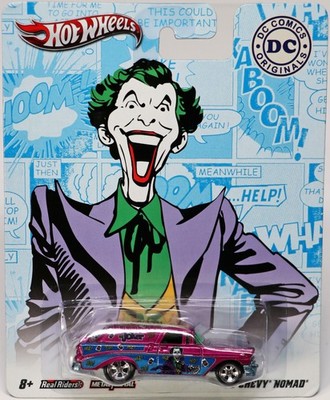 Hot Wheels '56 Chevy Nomad The Joker DC Comics - V6859 NRFP 2011 Purple 1:64
