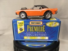 Matchbox Premiere Dodge Challenger R/T - Pneumatici in gomma!