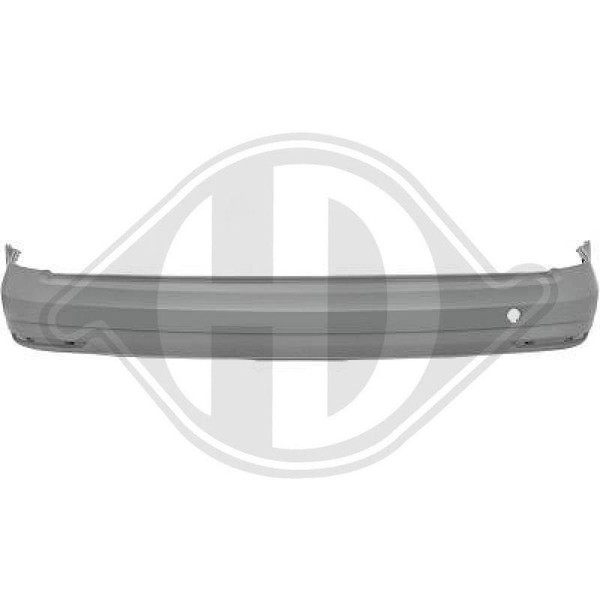 StoßFäNger Diederichs 2297756 FüR VW FüR Fahrzeuge Ohne Einparkhilfe Hinten-image