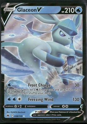 SWSH: Crown Zenith #038/159 Glaceon V