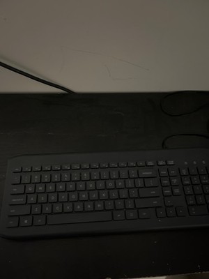 Used Onn Wireless Keyboard Black Computer Keyboard 100009054