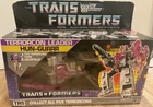 Hasbro Transformers Hun-Gurrr Terrorcon Decepticon Transforming Boxed 1986
