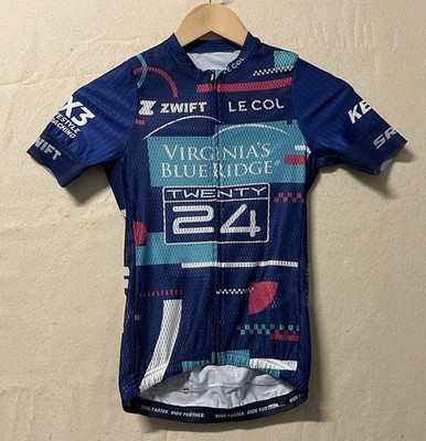 Team TWENTY24 Le Col Jersey Full Zip Women Size XS Made In Italy