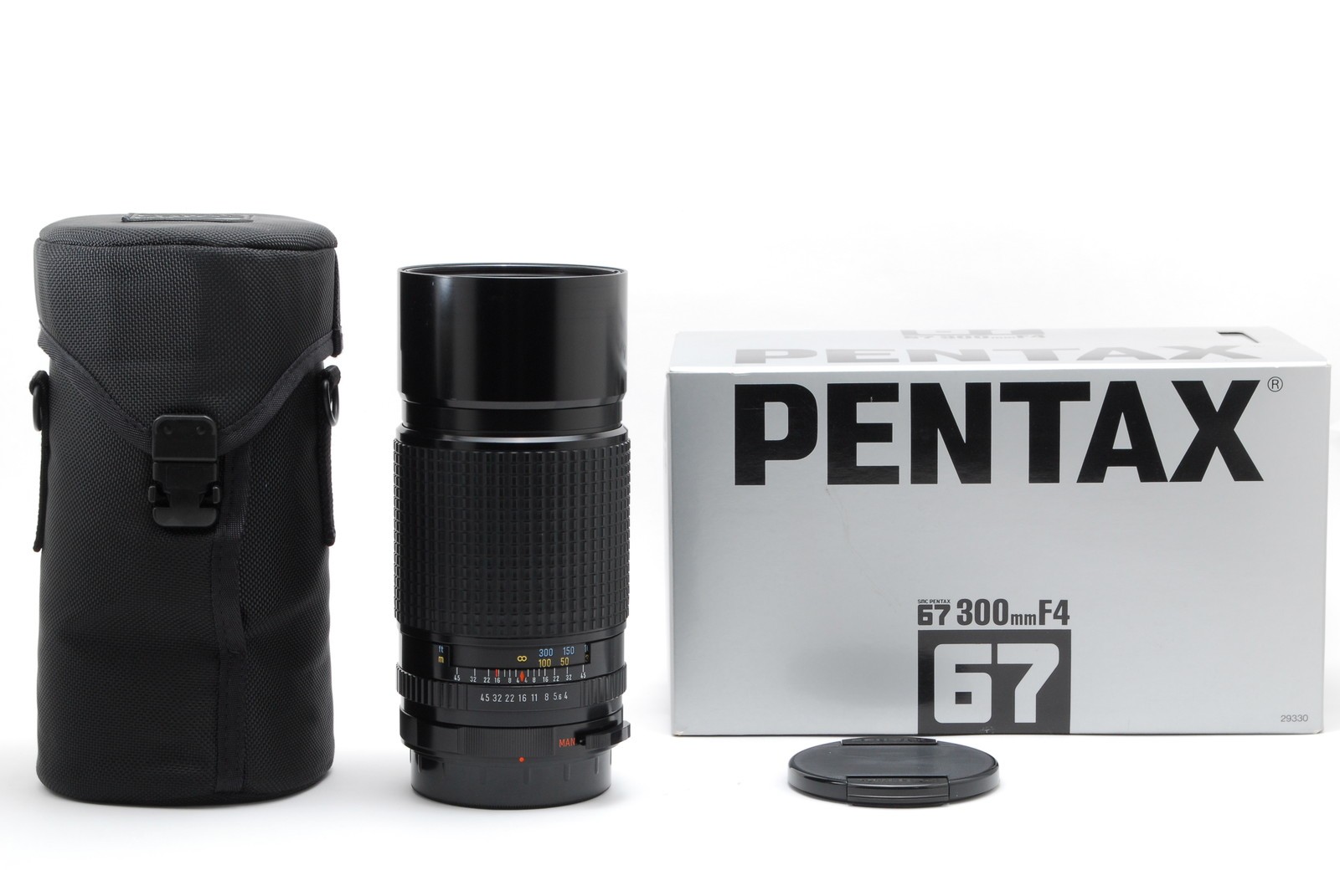 [Top MINT w/Case] SMC Pentax 67 6x7 300mm f/4 Telephoto Lens From JAPAN