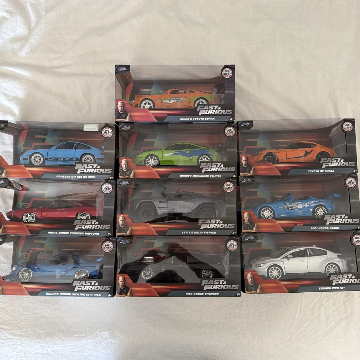 Preços baixos em Jada Toys 1:24 Fast & Furious Carros, caminhões e