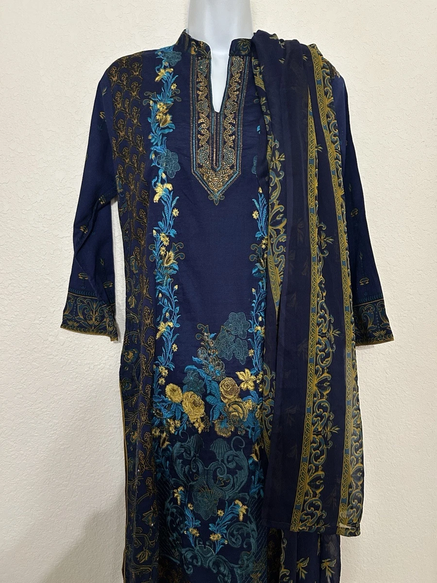 ワンピース PAKISTANI SHALWAR SIZE L Pakistani Salwar Kameez Women Size M for sale | eBay