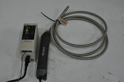 KEYENCE SJ-M100 STATIC ELIMINATOR & SJ-M010 & POWER CABLE