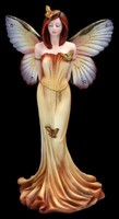 Elfen Figur - Butterfly Love - Dekoration Fantasy Dekofigur 33,5Cm