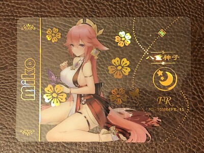 Goddess Story Waifu 10M04 FR Card Anime Doujin NS-10M04FR-15 Yae Miko Genshin