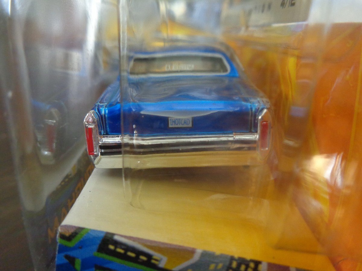 DUB CITY 1985 Cadillac Brougham ダイキャスト Jada Toys Dub City 1985 Cadillac Brougham Blue Loose