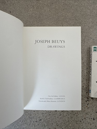 Joseph Beuys Lot:Facsimile Projekt Westmensch, V&A Drawings, Bio/Tarn Provenance - Picture 8 of 18
