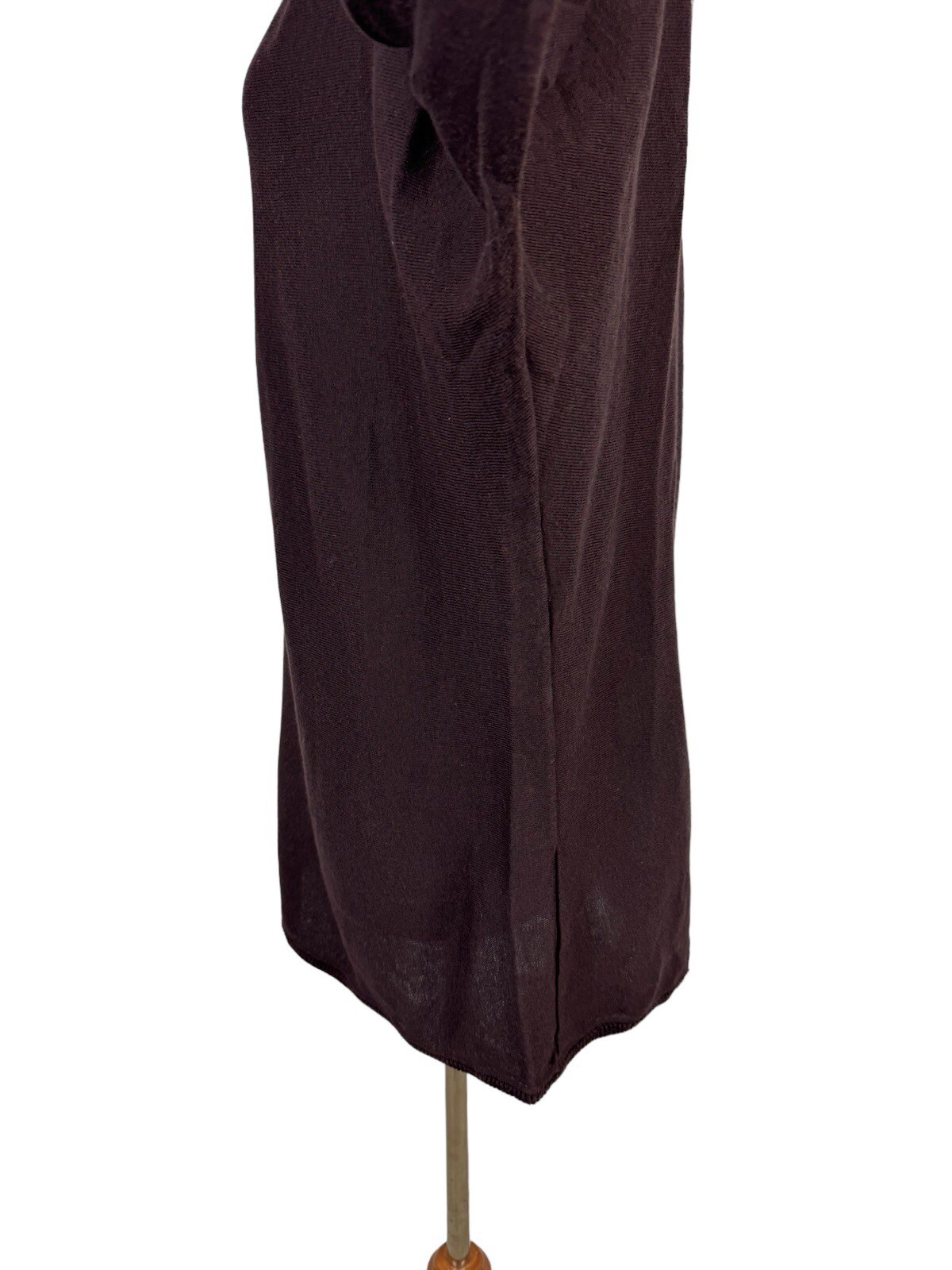 Peruvian Connection Dark Purple Thin Sweater XL P… - image 8