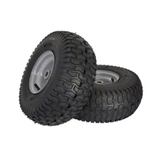 MARASTAR 21436-2PK 15x6.00-6" Front Tire Assembly Replacement for Husqvarna R...