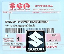 ORIGINAL Suzuki-MINI-GEL-EMBLEM-LOGO-2cm Aufkleber-Cockpit-Sticker-20mm-TH
