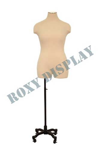 Female Plus Size Mannequin Manequin Manikin Body Dress Form #JF-FF2WPL+BS-WB02T - Picture 1 of 4