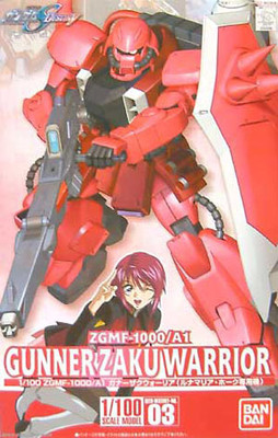 Bandai Seed-D 100-03 1&frasl;100 HG ZGMF-1000&frasl;A1 Gunner Zaku Warrior Lunamaria  Custom | eBay