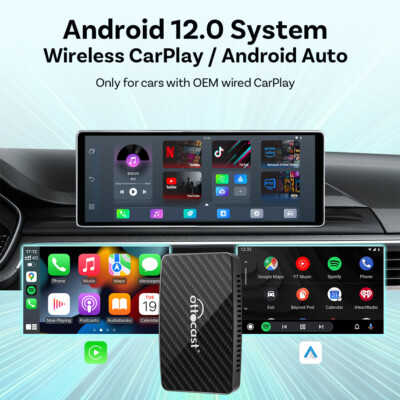 ④新品未開封 OTTOCAST Play2Video Pro OEM Ottocast Play2video Pro-Wireless Apple CarPlay/Android Auto