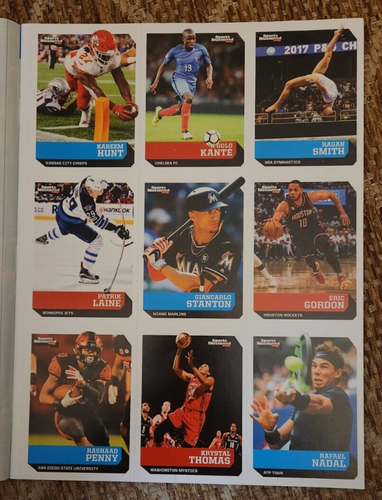 November 2027 Sports Illustrated Kids Magazine, 9 Cards, Poster, Nice, L@@K - Picture 2 of 2