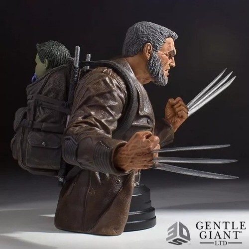 Minibusto Gentle Giant Marvel Old Man Logan Wolverine exclusivo de PGM - Imagen 5 de 5