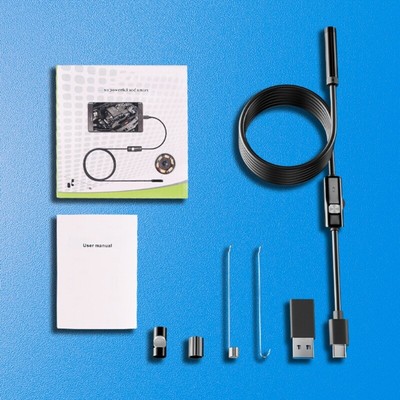 Inspection Camera Endoscope with LED Light Waterproof Camera for Auto Inspection