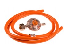 Propane Butane Gas Kit / Hose Regulator 37mbar and Clips / BBQ Cooker Set