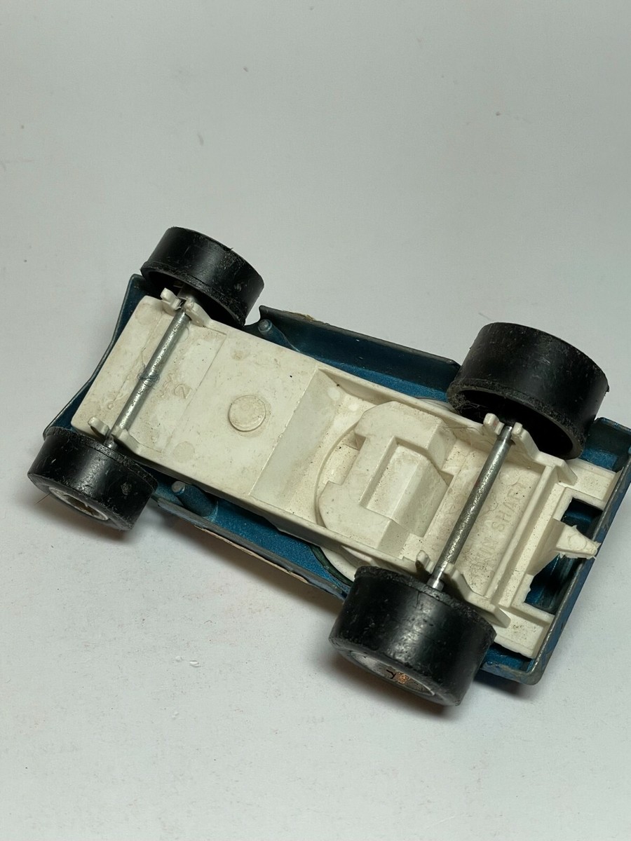 未開封！1971年アメリカ製Tootsietoy Super Slicks Tootsie Toy Super Slicks Blue Twin Shaft Car Diecast 1970's