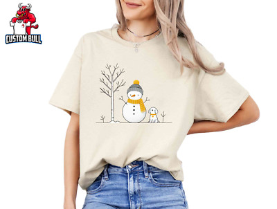 Christmas Snowman And Dog Shirt, Christmas Tree Shirt, Snowman Shirt