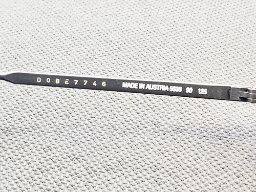 Porsche Design 5636 Black Vintage Sunglasses Austria Iconic Design - Picture 18 of 18