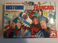 Ancien Jeu De Société Électronique : Histoire Des Français, Jeux Nathan. Vintage