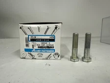 50 Allied fasteners 1/2-20 x 2-1/4  Hex Bolt Zinc Plated Grade 5