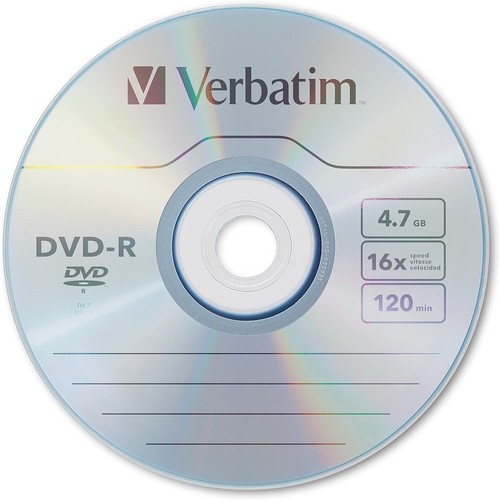 4.7GB DVD-R 16X Recordable Discs 25-Pack Spindle 95058 - Picture 7 of 7