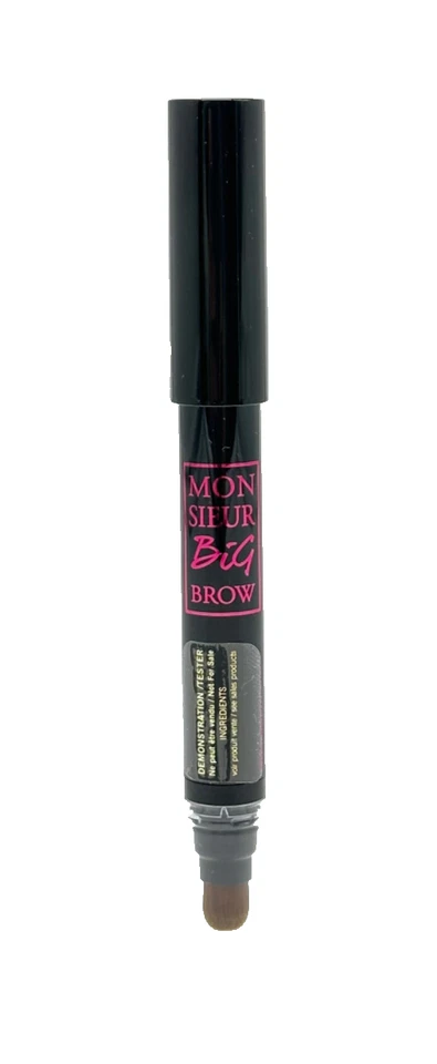 Lápiz de lápiz Lancôme Monsieur Big Brow Chubby + cepillo 02 castaño TSTR Foto 2 de 2