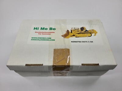 Komatsu D575A SR Super Dozer with Ripper - Yellow - HiMoBo 1:50