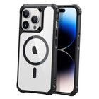 for Case, Compatible with MagSafe, Shockproof iPhone 14 Pro Max Clear Black-B