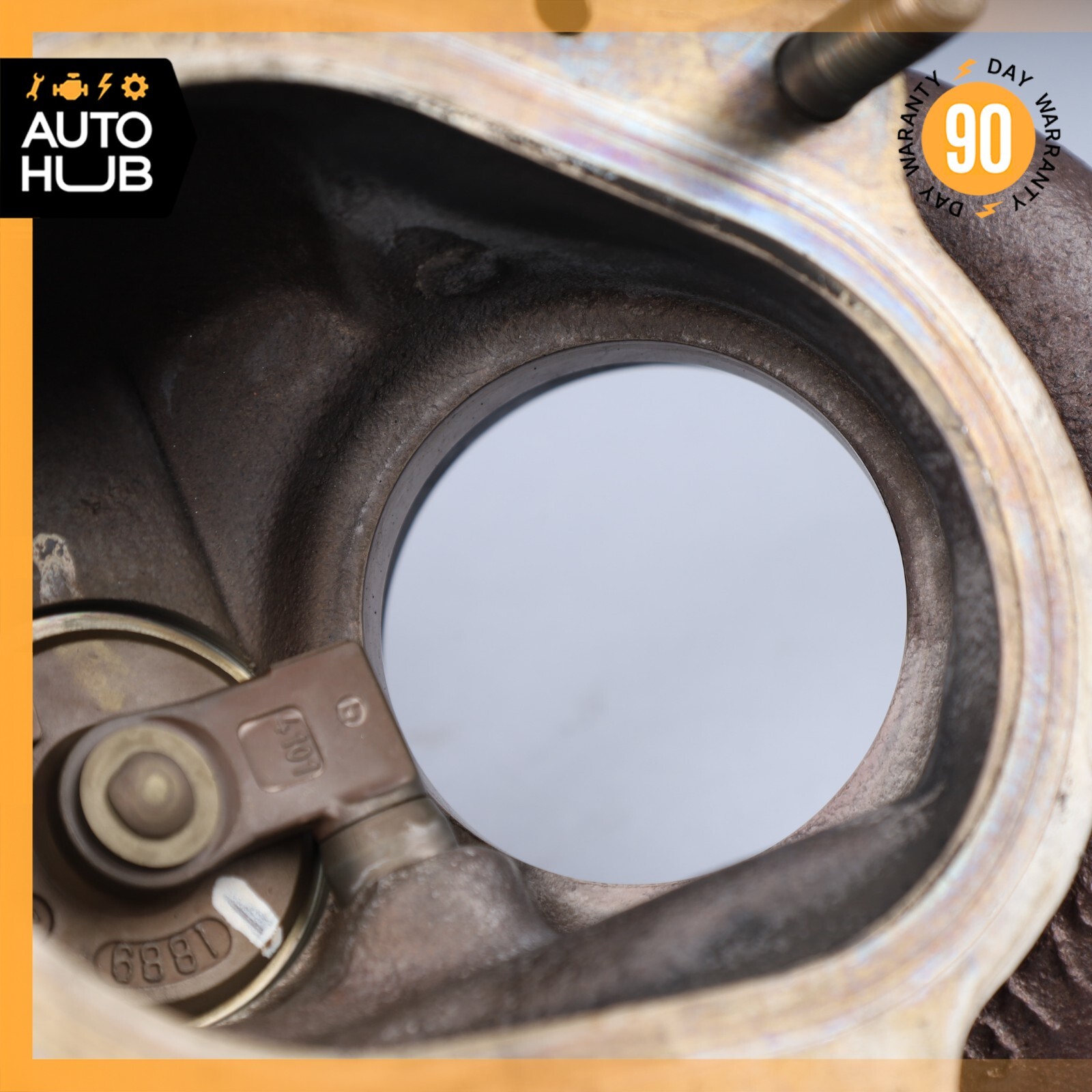 08-18 Bentley Continental GTC Turbocharger Exhaust Housing Left Side OEM 59k