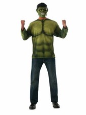 Halloween Marvel Avengers 2 Age of Ultron Incredible Hulk Costume Men / Large